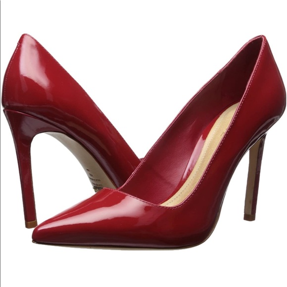 Schutz Farrah Patent Leather Dress Pump, red 9 - Picture 9 of 9